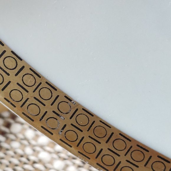 Vintage Favolina 6 Gold Gilded Pattern Bowl Poland - Picture 11 of 11